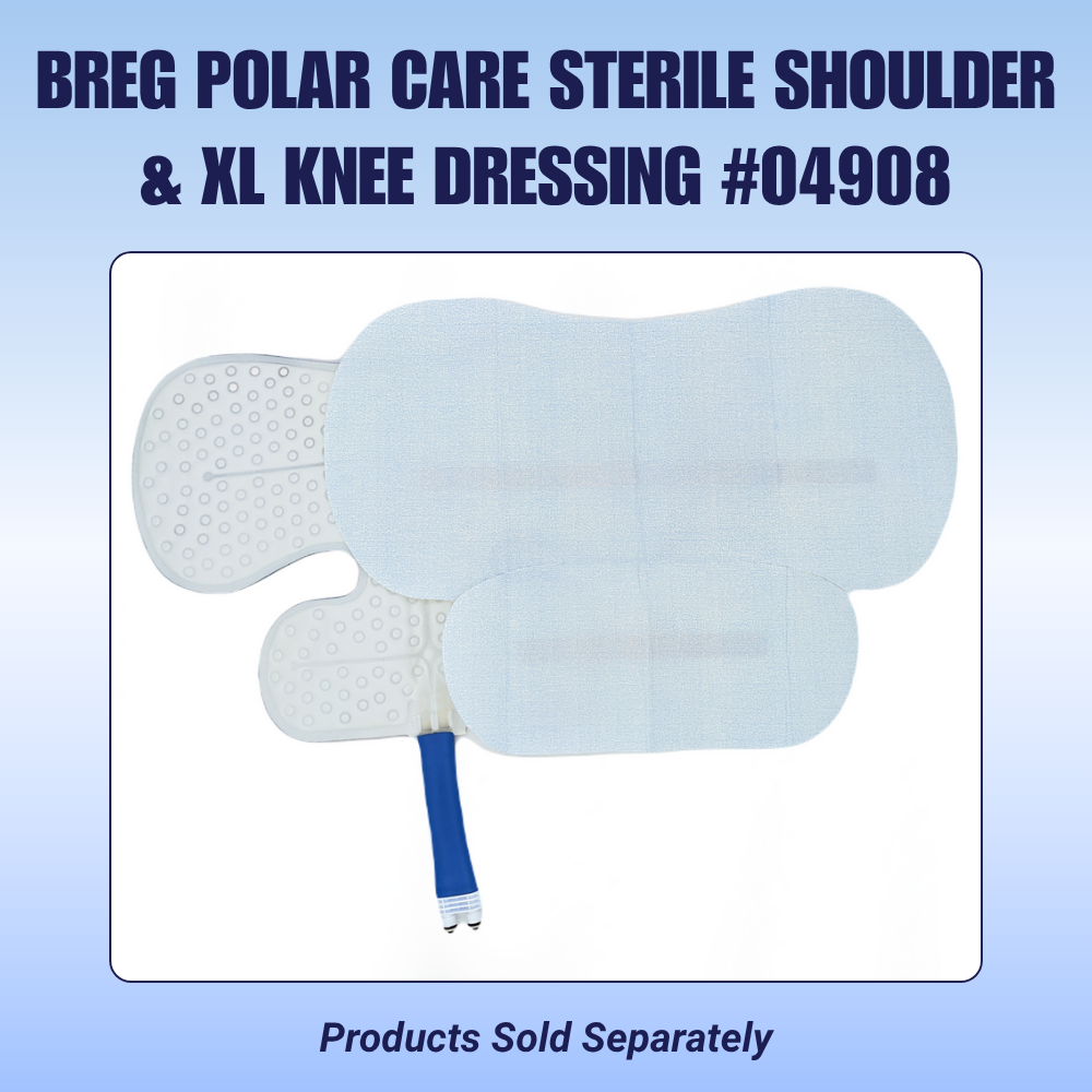 Breg® Polar Care Cube w/ Knee Pad - 10701-04700 Breg® Polar Care Cube w/ Knee Pad - Polar Care Cube w/ Regular Knee by Supply Physical Therapy Best Seller, Breg, Cube, Knee