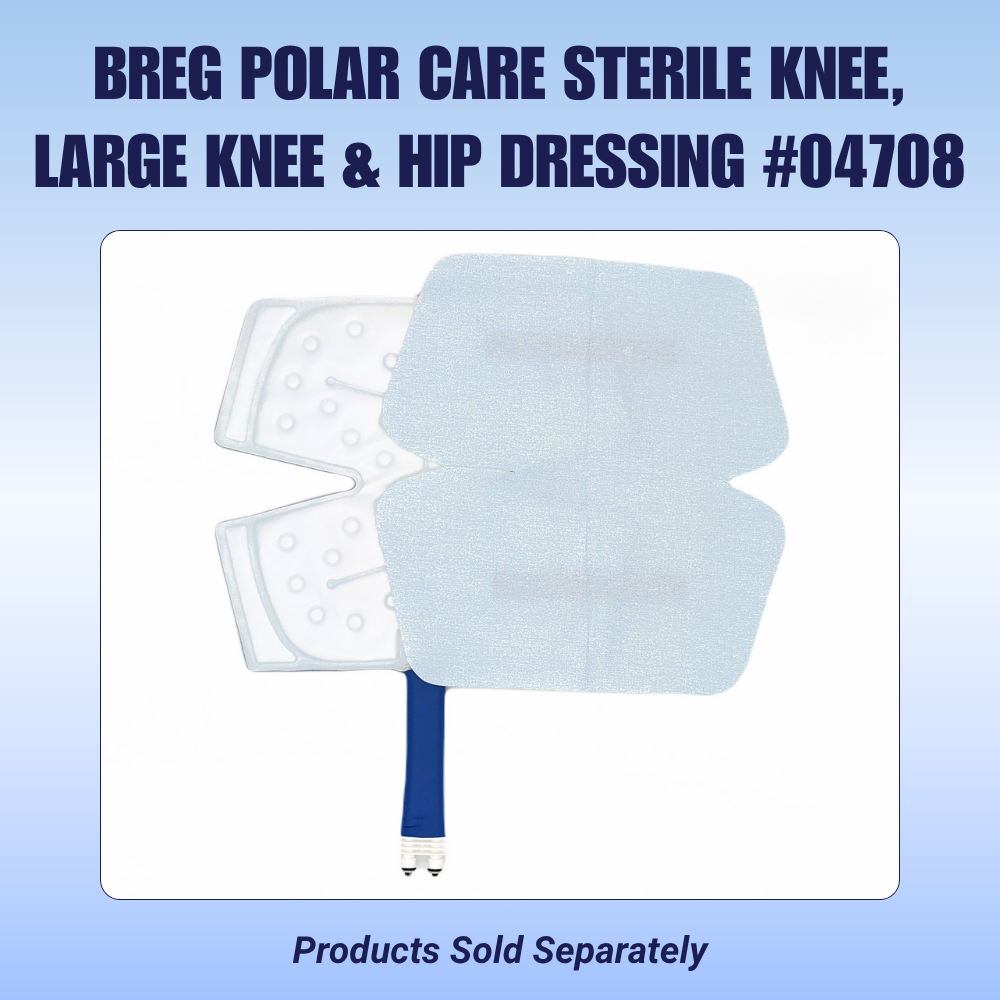 Breg® Polar Care Cube w/ Knee Pad - 10701-04700 Breg® Polar Care Cube w/ Knee Pad - Polar Care Cube w/ Regular Knee by Supply Physical Therapy Best Seller, Breg, Cube, Knee
