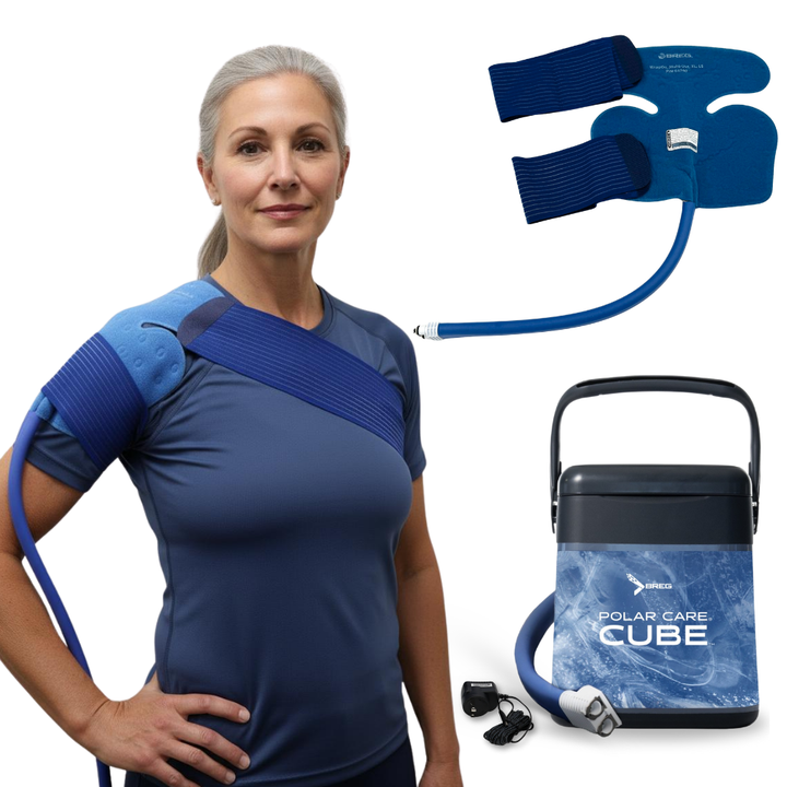 Breg® Polar Care Cube w/ Multi-Use XL Pad - 10701-04790 Breg® Polar Care Cube w/ Multi-Use XL Pad - Polar Care Cube and One (1) Multi-Use XL Pad by Supply Physical Therapy Best Seller, Breg, Cube, DJC, Universal