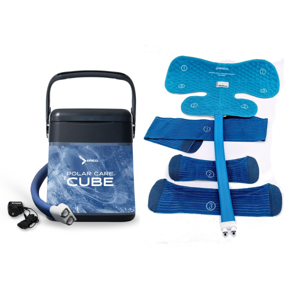 Breg® Polar Care Cube w/ Shoulder Pad - 10701-04900 Breg® Polar Care Cube w/ Shoulder Pad - Polar Care Cube and One (1) Regular Shoulder Pad by Supply Physical Therapy Best Seller, Breg, Cube, Shoulder