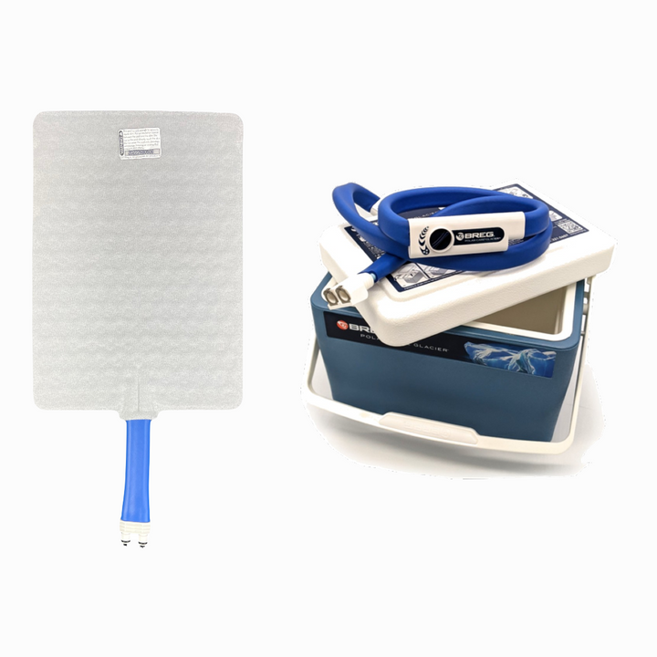 Breg® Polar Care Glacier System w/ Wrap-On Pads - 10901-04740 Breg® Polar Care Glacier System w/ Wrap-On Pads - Glacier / Multi-Use XL w/ Long Stem by Supply Physical Therapy Breg,Cold Therapy Units,Glacier