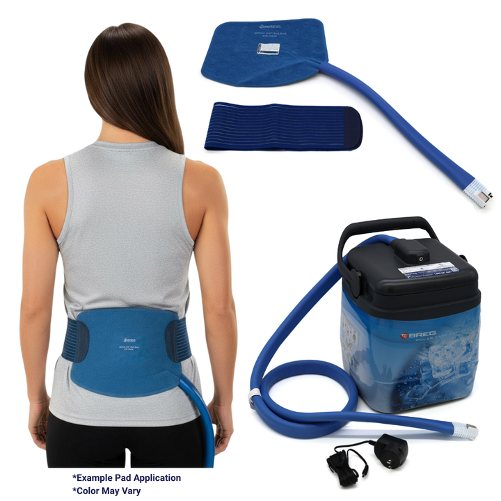 Breg® Polar Care Kodiak Cooler w/ Back Pad - 10601-10250 Breg® Polar Care Kodiak Cooler w/ Back Pad - Breg Kodiak & One (1) Intelli-Flo Back Pad by Supply Physical Therapy Breg, Cold Therapy Units, Kodiak, Spine
