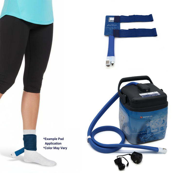 Breg® Polar Care Kodiak Cooler w/ Intelli-Flo Pads - 10601-10205 Breg® Polar Care Kodiak Cooler w/ Intelli-Flo Pads - Breg Kodiak & One (1) 3” x 5” Pad by Supply Physical Therapy Best Seller, Breg, Cold Therapy Units, DJC, Kodiak, Universal