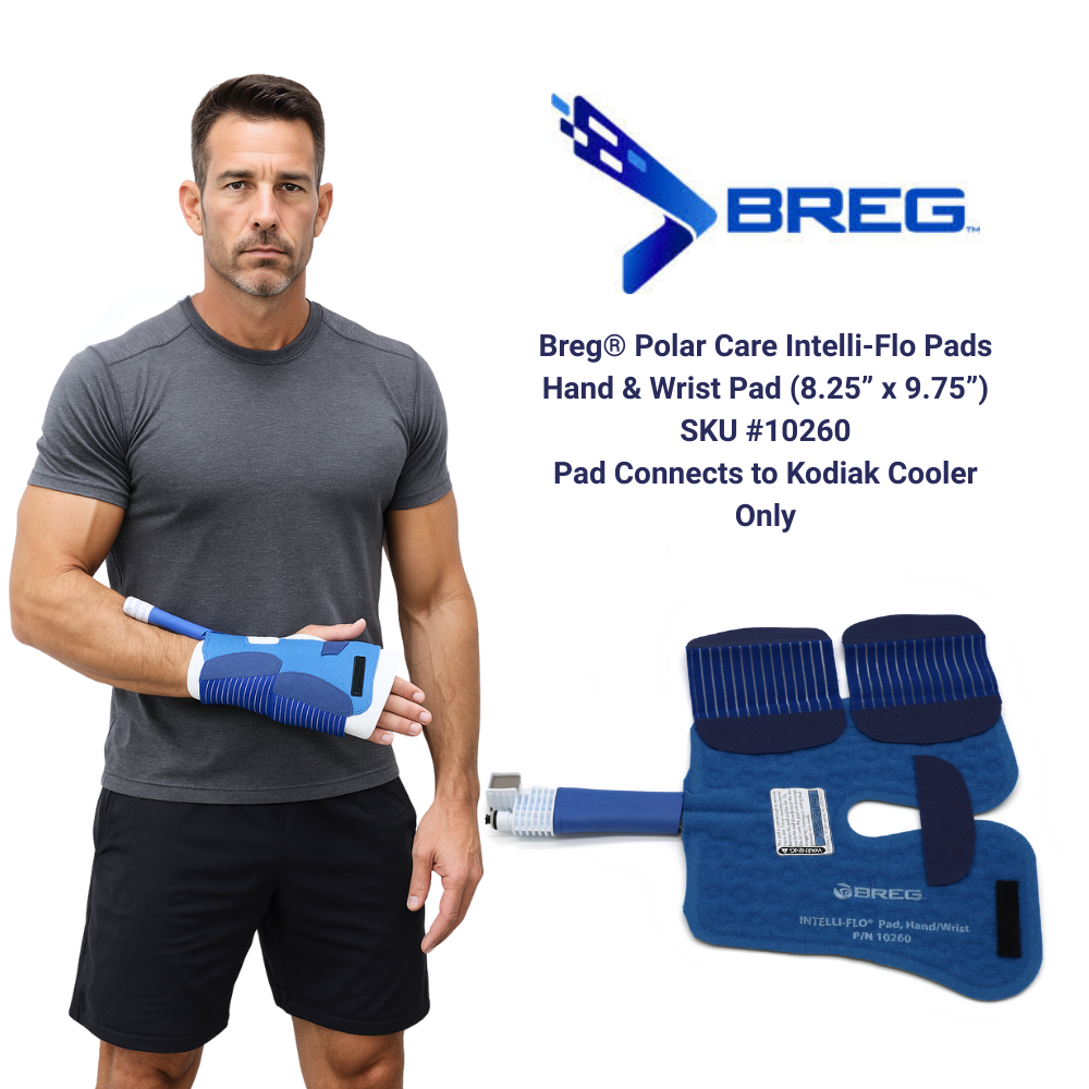 Breg® Polar Care Kodiak Intelli-Flo Replacement Pads - 10260-000 Breg® Polar Care Kodiak Intelli-Flo Replacement Pads - IntelliFlo Hand/Wrist Pad by Supply Physical Therapy Accessories, Breg, Breg Accessories, Intelli-Flo, Kodiak, Kodiak Accessories, Replacement, Replacement Wraps, Wraps