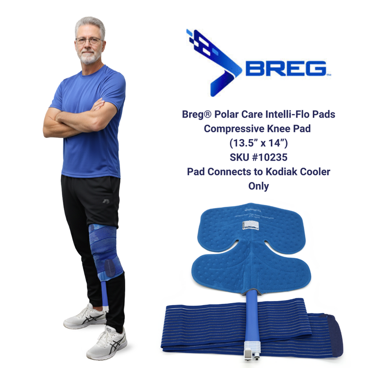 Breg® Polar Care Kodiak Intelli-Flo Replacement Pads - 10235-000 Breg® Polar Care Kodiak Intelli-Flo Replacement Pads - IntelliFlo Knee Compression Pad by Supply Physical Therapy Accessories, Breg, Breg Accessories, Intelli-Flo, Kodiak, Kodiak Accessories, Replacement, Replacement Wraps, Wraps