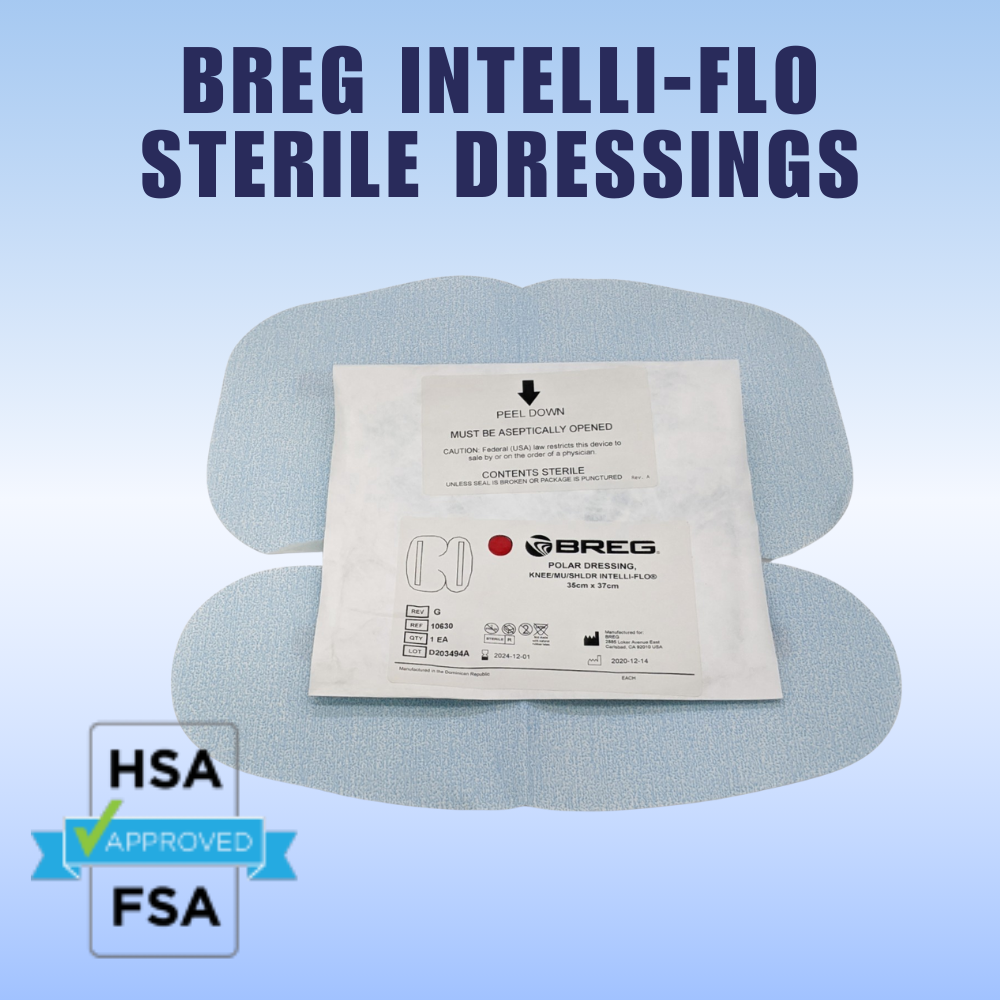 Breg® Polar Care Kodiak Sterile Intelli-Flo Dressings - 10630 Breg® Polar Care Kodiak Sterile Intelli-Flo Dressings - Sterile Multi-Use / Knee / Shoulder Intelli-flo Dressing 10630 by Supply Physical Therapy Accessories, Breg, Breg Accessories, Kodiak Accessories, Replacement, Sterile Dressings, Wraps