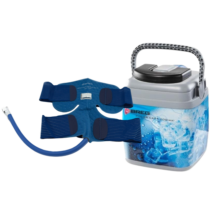 Breg® Polar Care Kodiak w/ Battery & Sterile Pad Combo - Breg® Polar Care Kodiak w/ Battery & Sterile Pad Combo - Multi-Use & Long Stem / No Dressing / Add Battery by Supply Physical Therapy Battery Powered, Breg, Cold Therapy Units, Kodiak