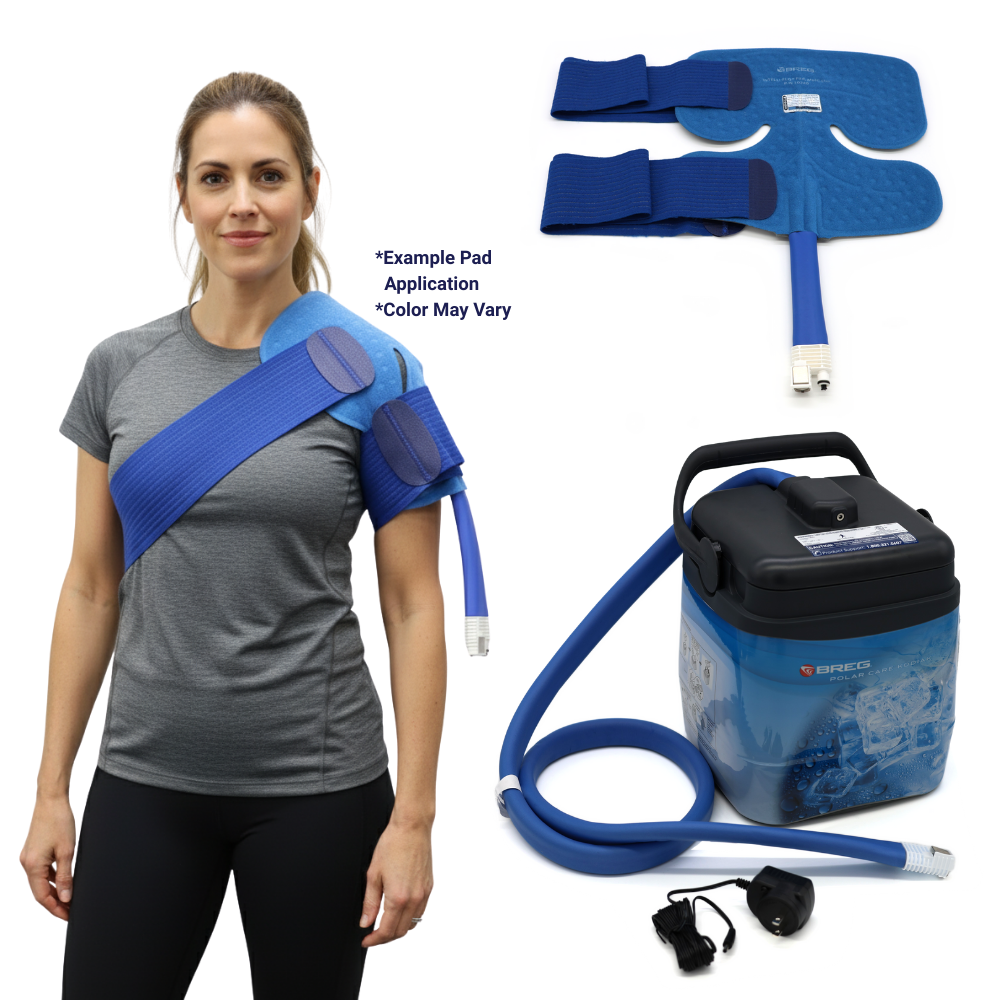 Breg® Polar Care Kodiak w/ Universal Multi-Use Pad - 10601-10240 Breg® Polar Care Kodiak w/ Universal Multi-Use Pad - Breg Kodiak & One (1) Multi-Use Intelli-Flo Pad by Supply Physical Therapy Best Seller, Breg, Cold Therapy Units, Kodiak, Universal