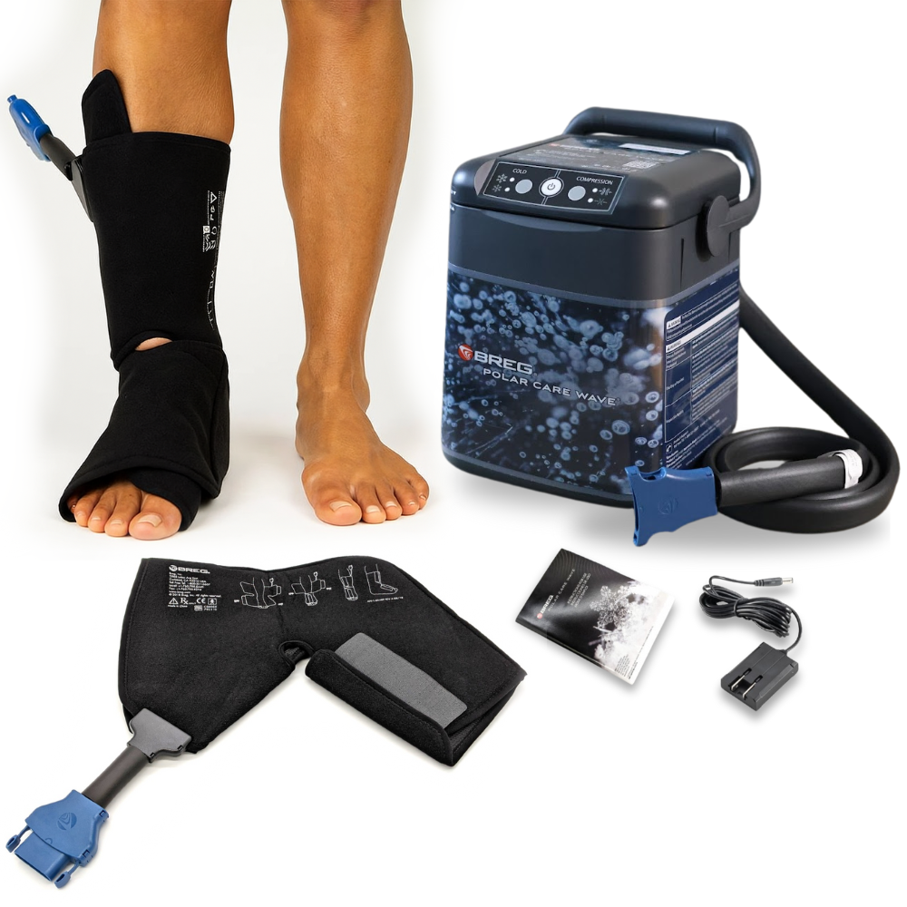 Breg® Polar Care Wave & One (1) Cold Compression Foot/Ankle Pad - 100577-C00005 Breg® Polar Care Wave & One (1) Cold Compression Foot/Ankle Pad - Default Title by Supply Physical Therapy Ankle, Breg, Cold Therapy Units, Foot, Polar Care Wave