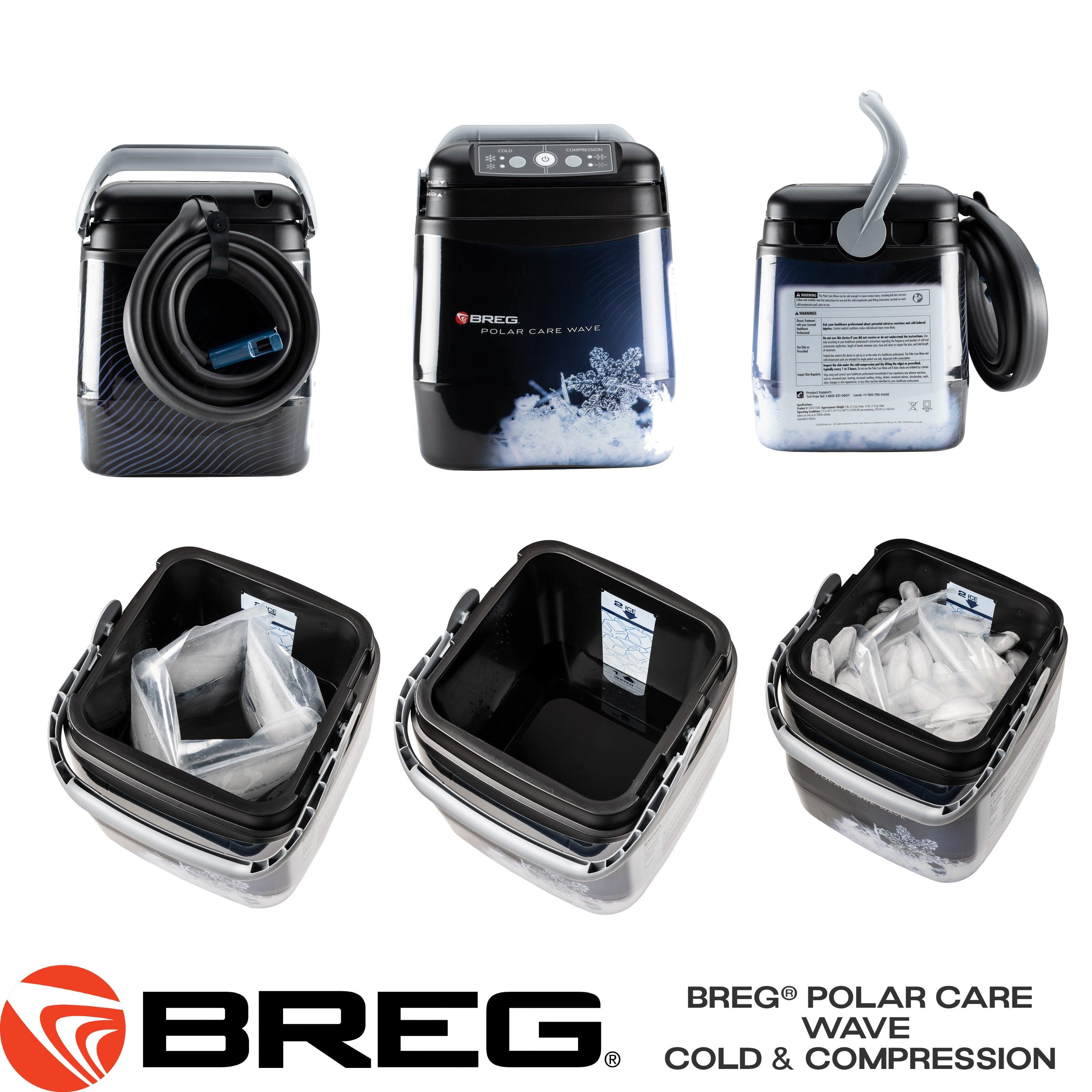 Breg® Polar Care Wave (Cooler Only) - 100577-0000 Breg® Polar Care Wave (Cooler Only) - undefined by Supply Physical Therapy Breg, Cold Compression, Cold Therapy Units, Foot and Ankle, Hip and Knee, knee, Shoulder, Spine, Universal, Wave