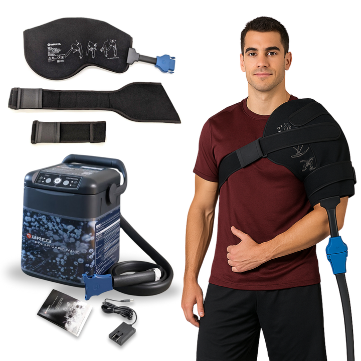 Breg® Polar Care Wave w/ Cold Compression Pads - 100577-000 Breg® Polar Care Wave w/ Cold Compression Pads - Breg Wave Cooler Only - No Pad by Supply Physical Therapy Breg, Cold Compression, Cold Therapy Units, Foot and Ankle, Hip and Knee, knee, Shoulder, Spine, Universal, Wave