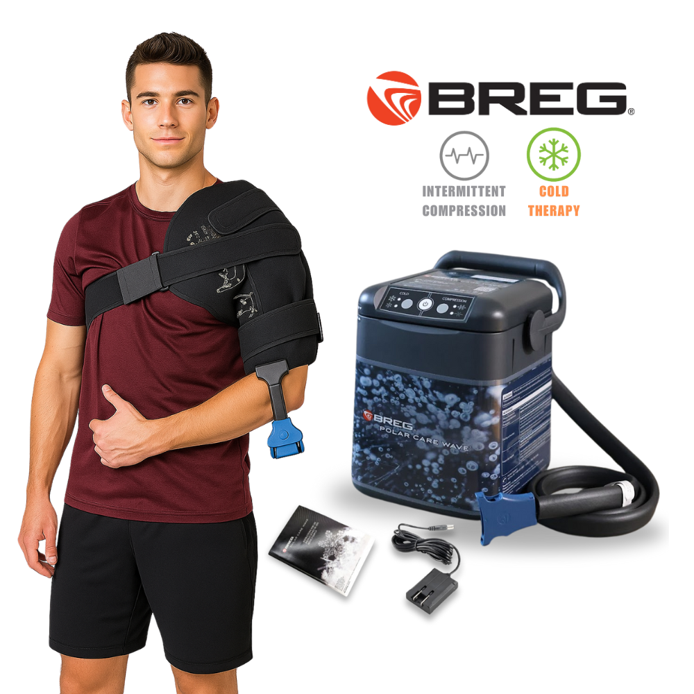 Breg® Polar Care Wave w/ Cold Compression Pads - 100577-000 Breg® Polar Care Wave w/ Cold Compression Pads - Breg Wave (Cooler Only, No Pad) by Supply Physical Therapy Breg,Cold Compression,Cold Therapy Units,Foot and Ankle,Hip and Knee,knee,Shoulder,Spine,Universal,Wave