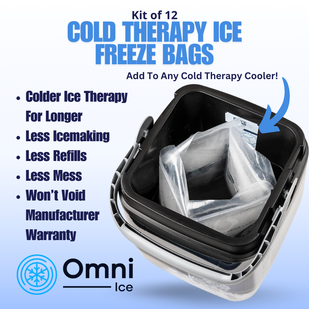 $15 Deals - Ice Freeze Bags (Kit of 12) by Omni Ice™ - SPT-ZBGL3-0 $15 Deals - Ice Freeze Bags (Kit of 12) by Omni Ice™ - Default Title by Supply Physical Therapy 