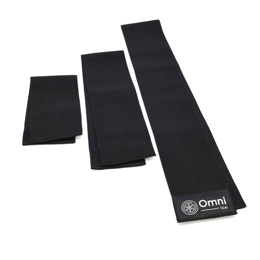 $20 Deals - Universal Cold Therapy Velcro Straps (3 Pack) by Omni Ice™ - Universal-Velcro-Straps-3pk $20 Deals - Universal Cold Therapy Velcro Straps (3 Pack) by Omni Ice™ - Black by Supply Physical Therapy Deals