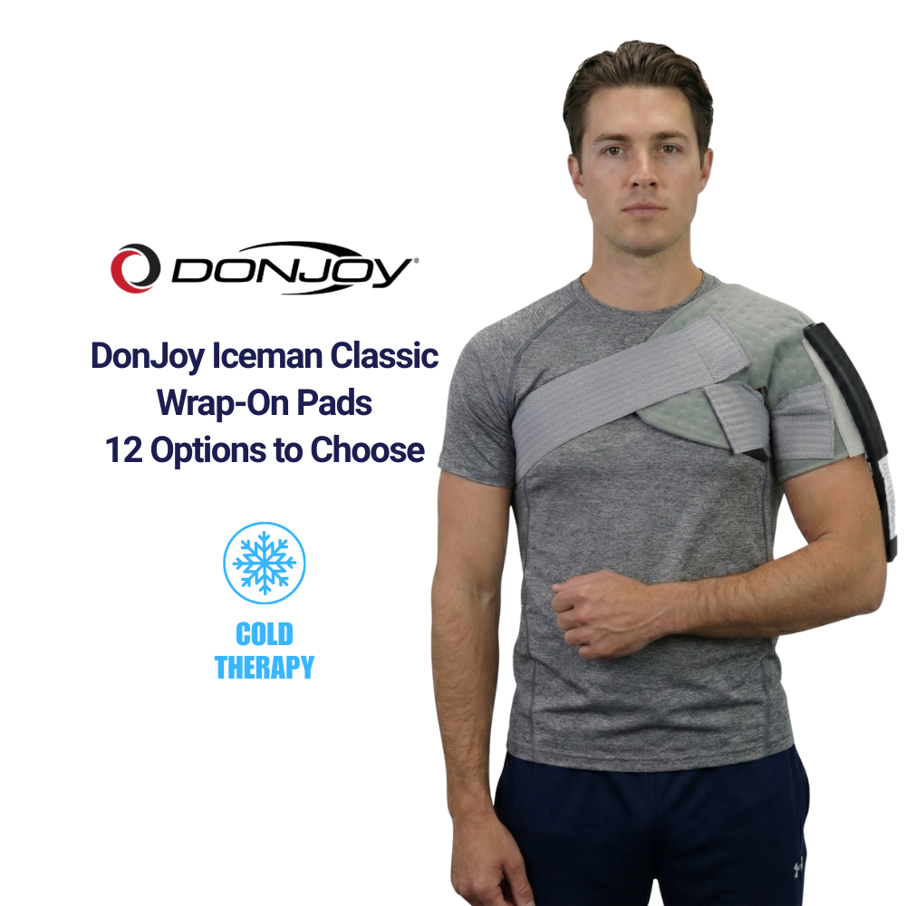 DonJoy® IceMan Classic Wrap-On Replacement Pads - 11-0679-9-00000 DonJoy® IceMan Classic Wrap-On Replacement Pads - Universal Pad - Regular by Supply Physical Therapy Accessories, Best Seller, Classic, DonJoy, Replacement Wraps, Wraps