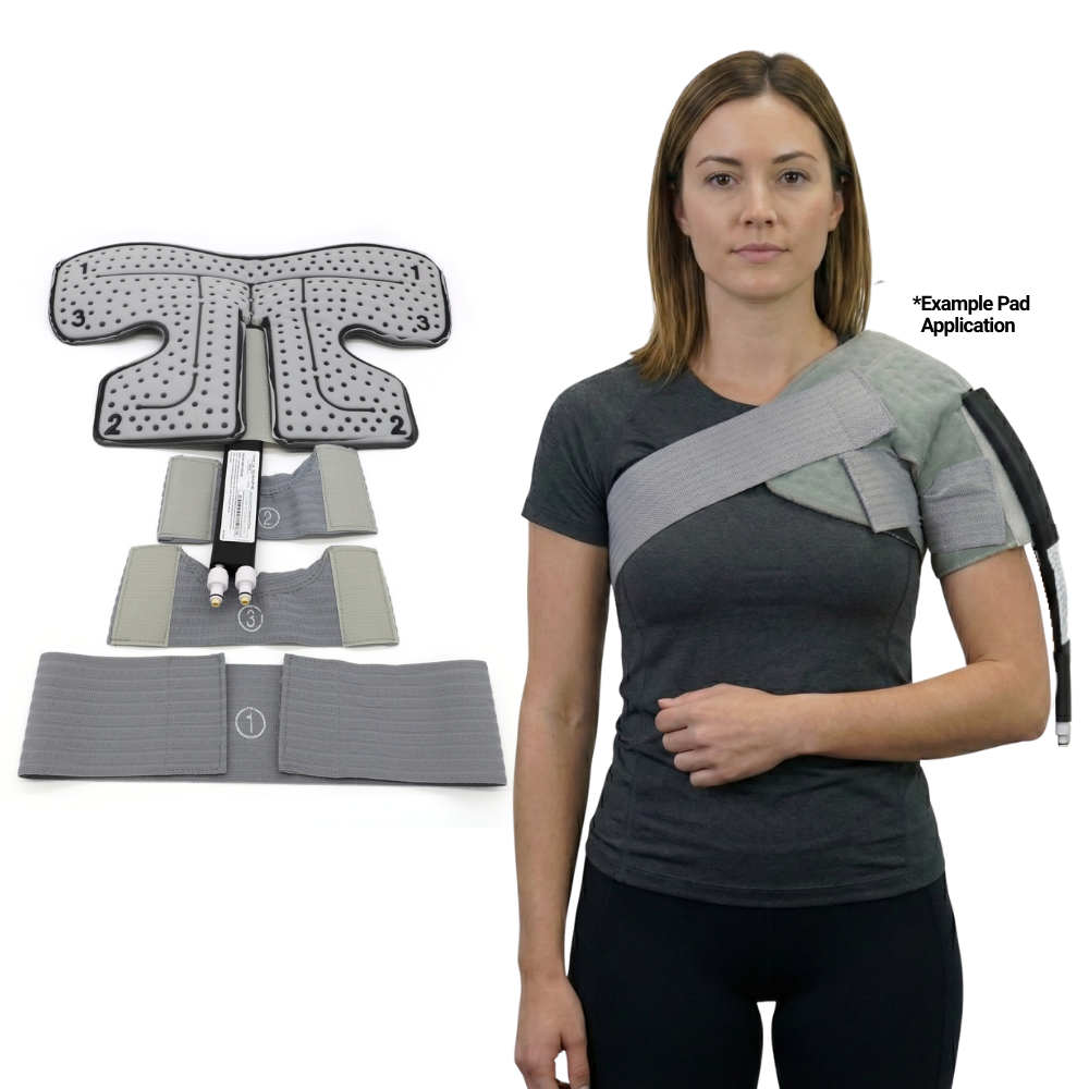 DonJoy® IceMan Classic Wrap-On Replacement Pads - 11-1397-9-00000 DonJoy® IceMan Classic Wrap-On Replacement Pads - Shoulder Pad - Small by Supply Physical Therapy Accessories, Best Seller, Classic, DonJoy, Replacement Wraps, Wraps