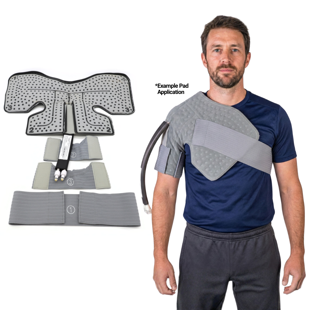 DonJoy® IceMan Classic Wrap-On Replacement Pads - 11-1334-9-00000 DonJoy® IceMan Classic Wrap-On Replacement Pads - Shoulder Pad - Regular by Supply Physical Therapy Accessories, Best Seller, Classic, DonJoy, Replacement Wraps, Wraps