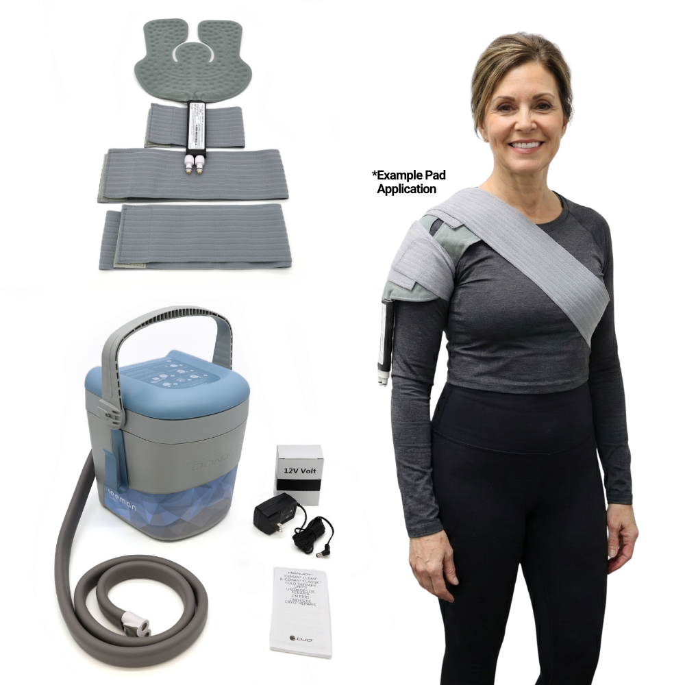 DonJoy® Iceman Classic3 w/ Universal Wrap-On Pad - 11-0494/11-0679-9-00000 DonJoy® Iceman Classic3 w/ Universal Wrap-On Pad - Classic3 & One (1) Wrap-On Universal Pad by Supply Physical Therapy Classic3, Cold Therapy Units, Combos, DonJoy, Universal, Universal Pads