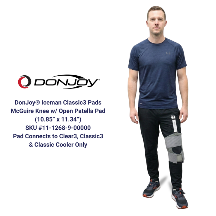 DonJoy® Iceman Classic3 w/ Wrap-On McGuire Knee Pad - 11-0494/11-1268-9 DonJoy® Iceman Classic3 w/ Wrap-On McGuire Knee Pad - Default Title by Supply Physical Therapy Classic3, Cold Therapy Units, DonJoy, Knee, McGuire Knee