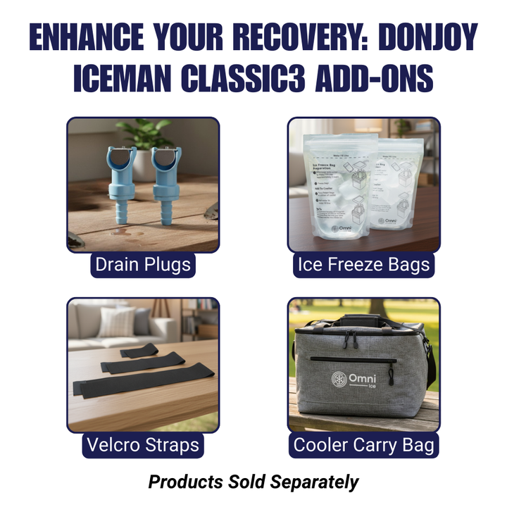 DonJoy® Iceman Classic3 w/ Wrap-On McGuire Knee Pad - 11-0494/11-1268-9 DonJoy® Iceman Classic3 w/ Wrap-On McGuire Knee Pad - Default Title by Supply Physical Therapy Classic3, Cold Therapy Units, DonJoy, Knee, McGuire Knee