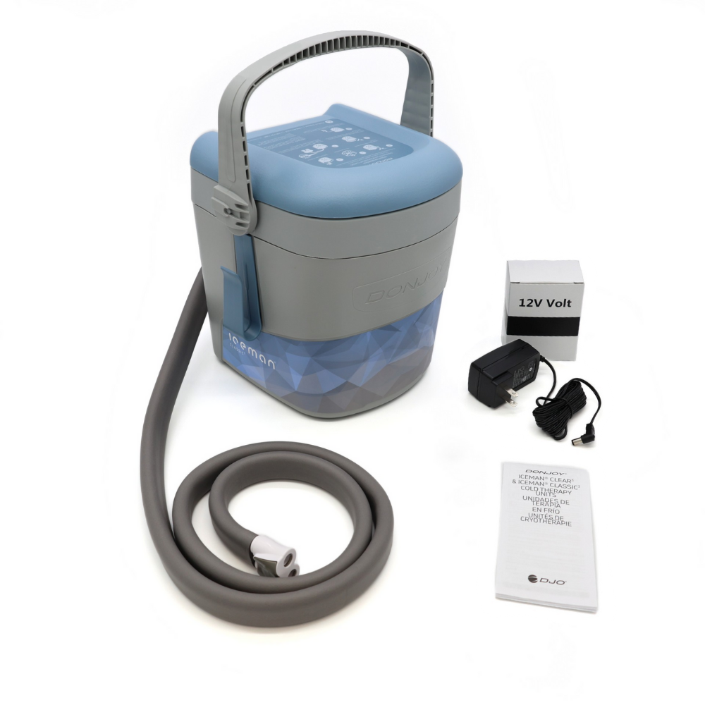 DonJoy® Iceman Classic3 w/ Wrap-On Pads - 11-0494 DonJoy® Iceman Classic3 w/ Wrap-On Pads - Classic3 Cooler Only - No Pad by Supply Physical Therapy Ankle, Classic3, Cold Therapy Units, Combos, DonJoy, Knee