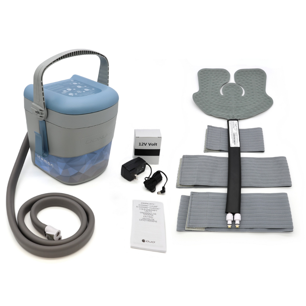DonJoy® Iceman Classic3 w/ Wrap-On Pads - 11-0494 DonJoy® Iceman Classic3 w/ Wrap-On Pads - Classic3 Cooler Only - No Pad by Supply Physical Therapy Ankle, Classic3, Cold Therapy Units, Combos, DonJoy, Knee