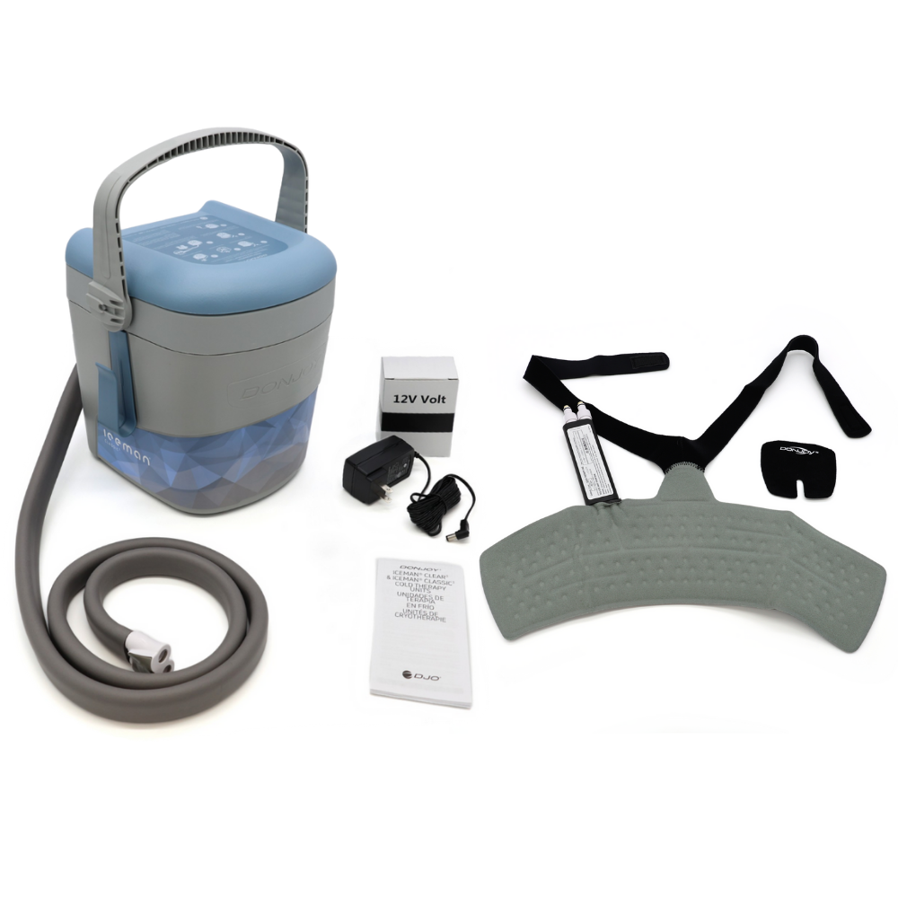 DonJoy® Iceman Classic3 w/ Wrap-On Pads - 11-0494 DonJoy® Iceman Classic3 w/ Wrap-On Pads - Classic3 Cooler Only - No Pad by Supply Physical Therapy Ankle, Classic3, Cold Therapy Units, Combos, DonJoy, Knee
