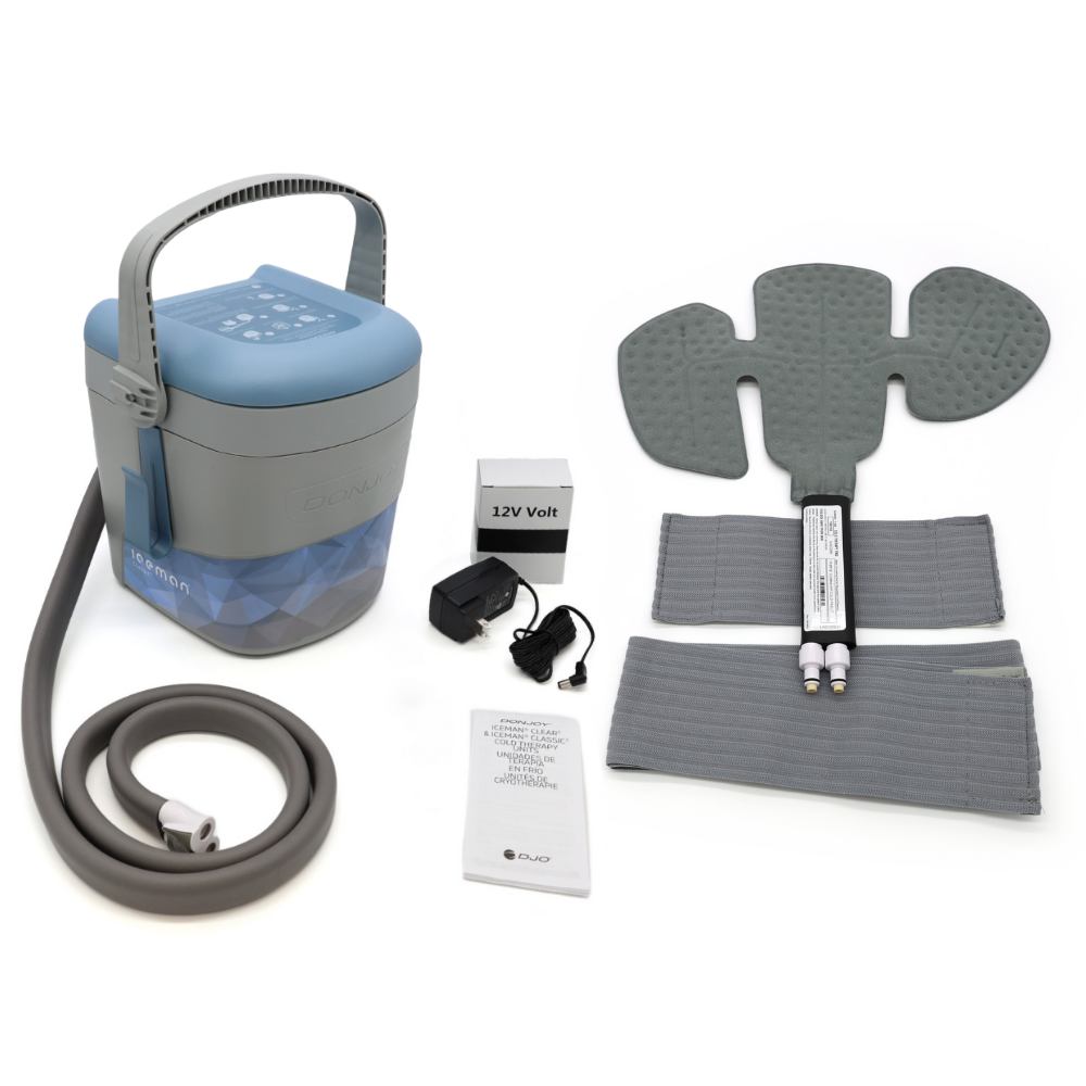DonJoy® Iceman Classic3 w/ Wrap-On Pads - 11-0494 DonJoy® Iceman Classic3 w/ Wrap-On Pads - Classic3 Cooler Only - No Pad by Supply Physical Therapy Ankle, Classic3, Cold Therapy Units, Combos, DonJoy, Knee