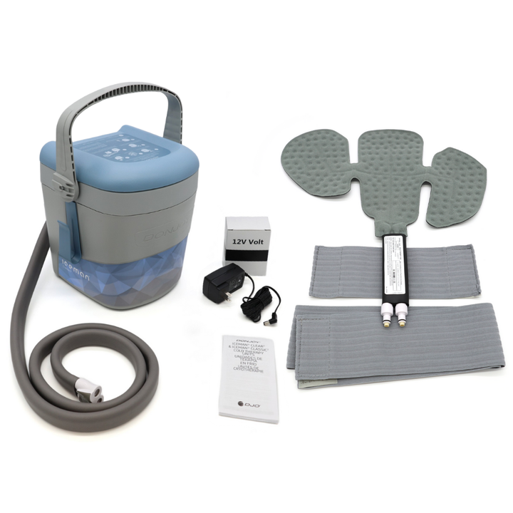 DonJoy® Iceman Classic3 w/ Wrap-On Pads - 11-0494 DonJoy® Iceman Classic3 w/ Wrap-On Pads - Classic3 Cooler Only - No Pad by Supply Physical Therapy Ankle, Classic3, Cold Therapy Units, Combos, DonJoy, Knee
