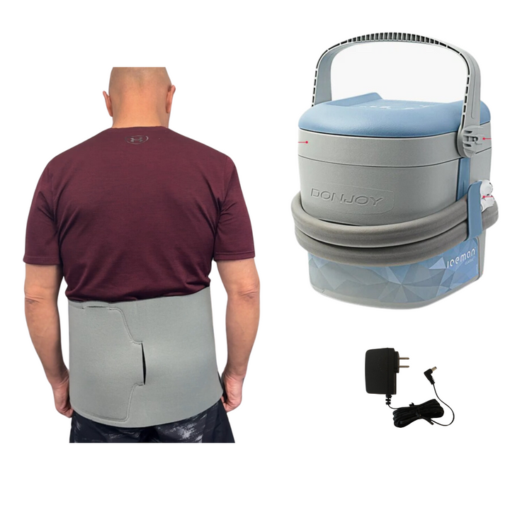 DonJoy® Iceman Classic3 w/ Wrap-On Pads - 11-0494 DonJoy® Iceman Classic3 w/ Wrap-On Pads - Classic3 Cooler Only - No Pad by Supply Physical Therapy Ankle, Classic3, Cold Therapy Units, Combos, DonJoy, Knee