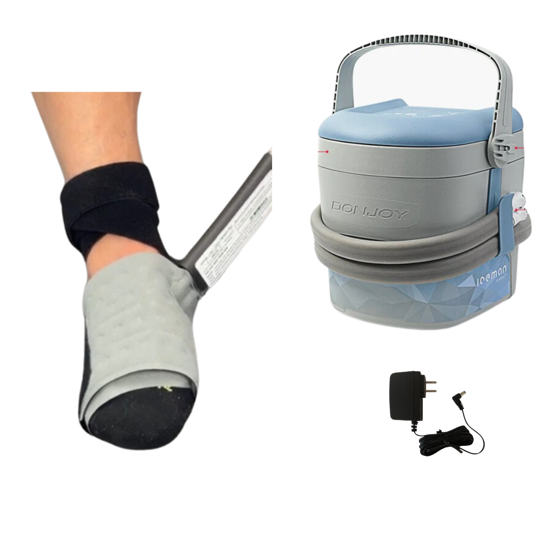 DonJoy® Iceman Classic3 w/ Wrap-On Pads - 11-0494 DonJoy® Iceman Classic3 w/ Wrap-On Pads - Classic3 (Cooler Only, No Pad) by Supply Physical Therapy Ankle,Classic3,Cold Therapy Units,Combos,DonJoy,Knee