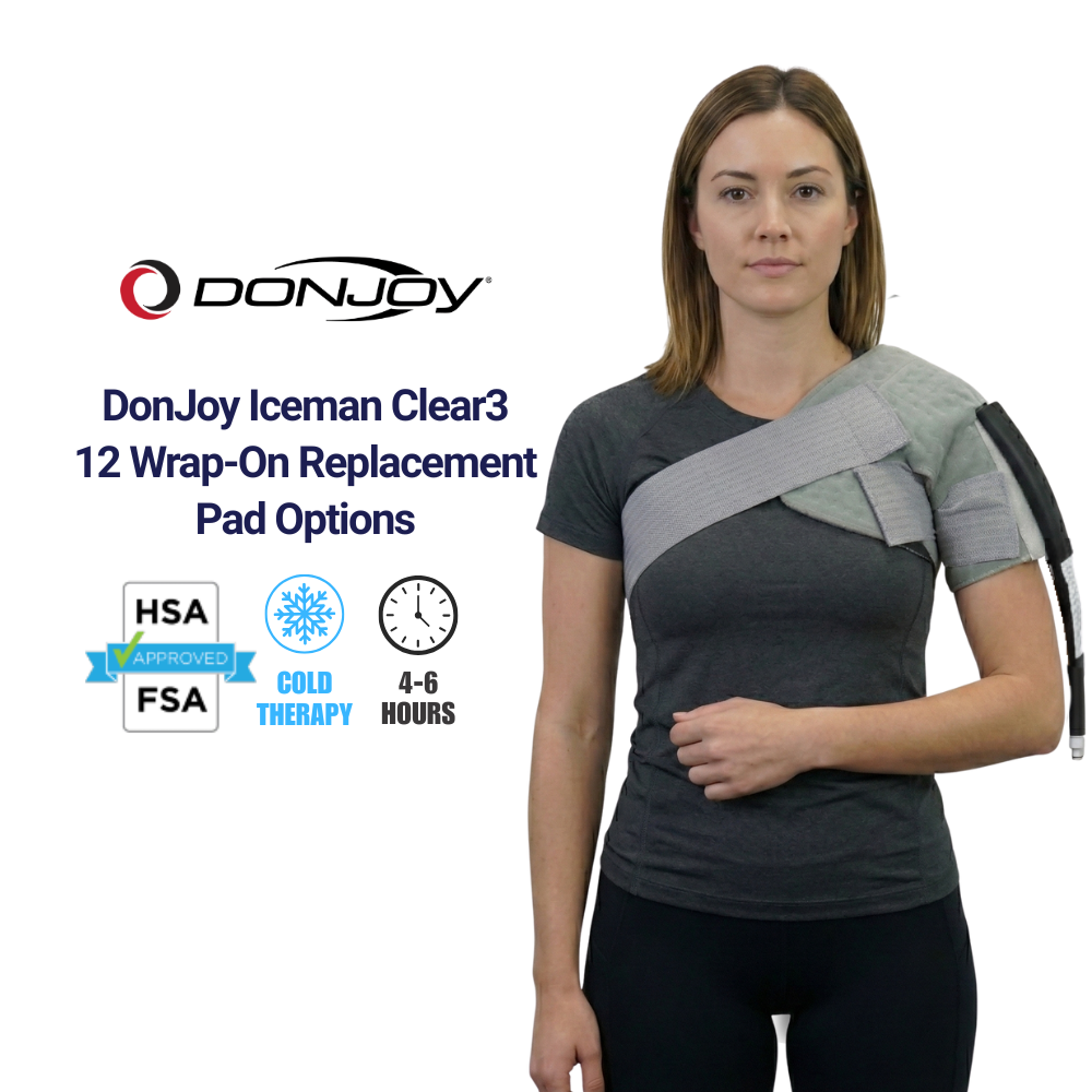 Donjoy® IceMan Clear3 Replacement Wrap-On Pads - 11-0681-9-00000 Donjoy® IceMan Clear3 Replacement Wrap-On Pads - Universal XL Pad by Supply Physical Therapy Accessories, Best Seller, Clear3, DonJoy, Replacement Wraps, Wraps