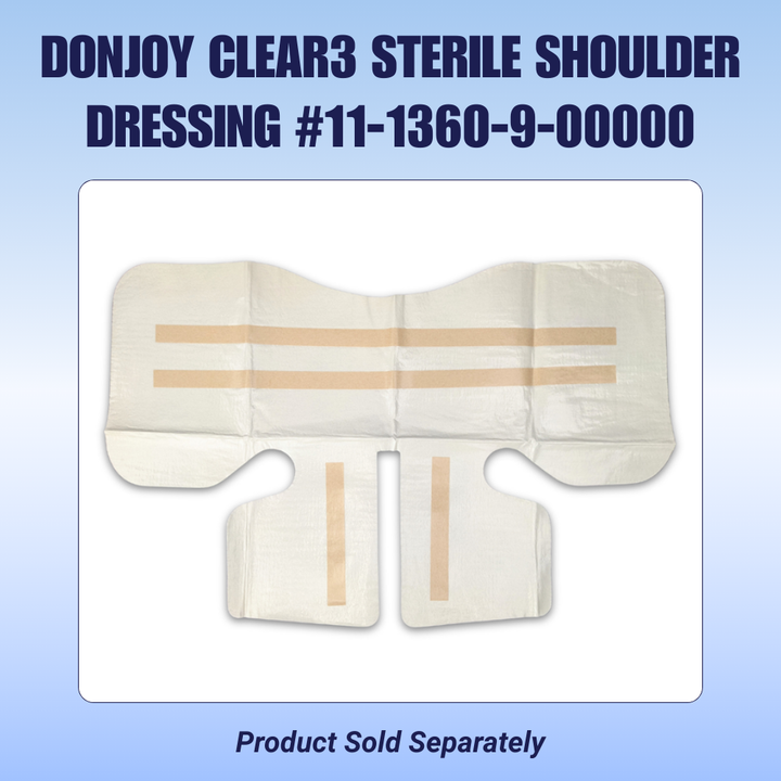 DonJoy® IceMan Sterile Dressing Pads - 11-1360-9-00000 DonJoy® IceMan Sterile Dressing Pads - Sterile Shoulder Pad by Supply Physical Therapy Accessories, Classic, Classic3, Clear3, DonJoy, Wraps