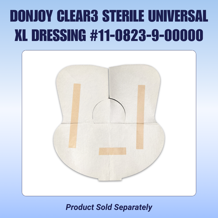 DonJoy® IceMan Sterile Dressing Pads - 11-0823-9-00000 DonJoy® IceMan Sterile Dressing Pads - Sterile Universal XL Pad by Supply Physical Therapy Accessories, Classic, Classic3, Clear3, DonJoy, Wraps