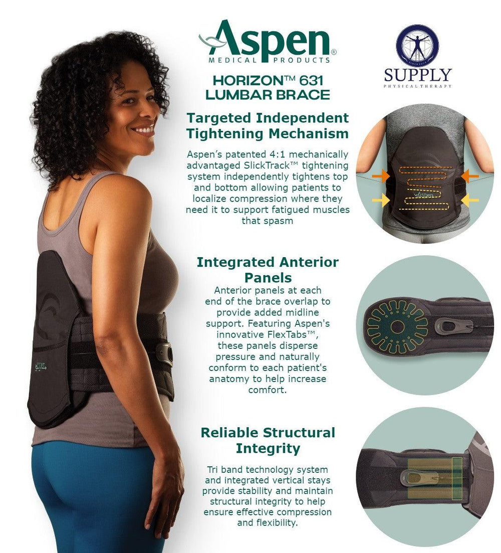 Horizon™ 631 LSO Back Brace - 993720 Horizon™ 631 LSO Back Brace - undefined by Supply Physical Therapy Aspen, Back, Back Brace