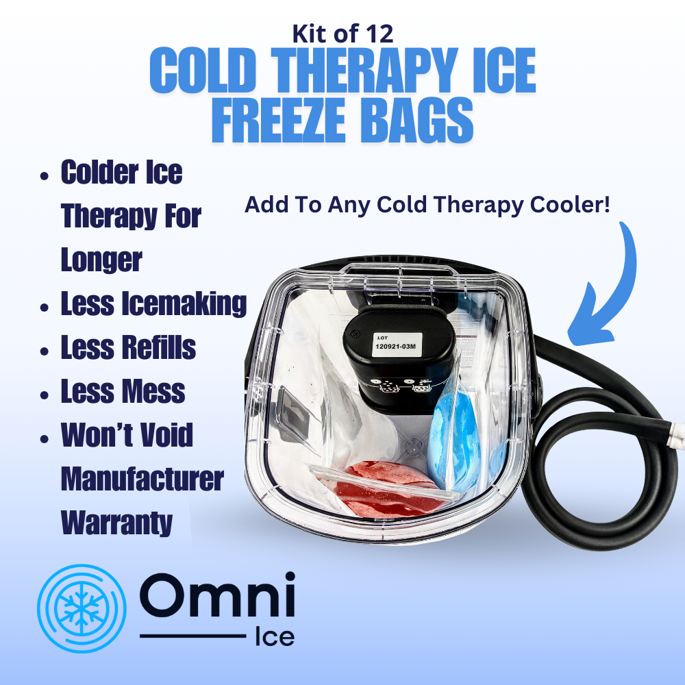 Ice Freeze Bags (Kit of 6) by Omni Ice™ - SPT-6ZBGL3 Ice Freeze Bags (Kit of 6) by Omni Ice™ - Default Title by Supply Physical Therapy Accessories, Aircast Accessories, Breg, Breg Accessories, Breg Wave Accessories, Classic3 Accessories, Clear3 Accessories, DonJoy, replacement