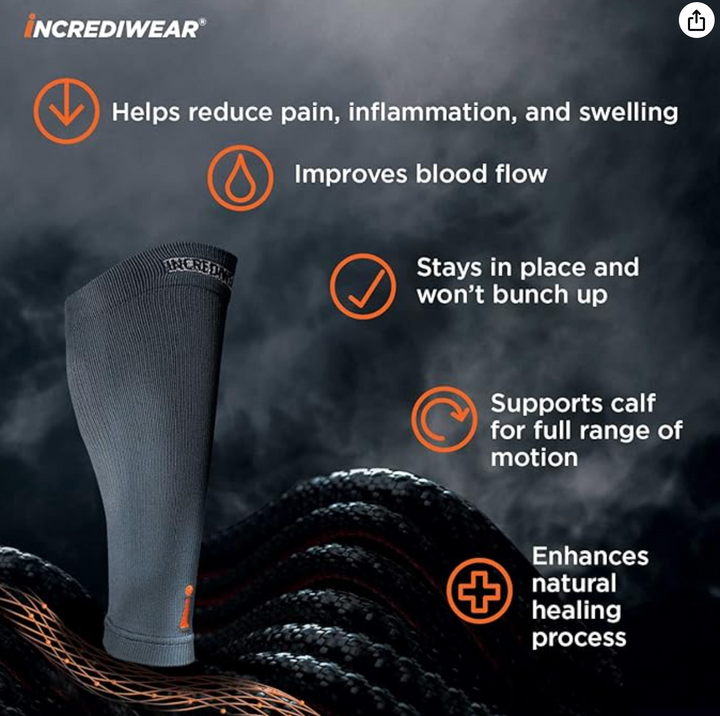 Incrediwear® Calf Sleeve - TS101Bf-1 Incrediwear® Calf Sleeve - S/M by Supply Physical Therapy Calf, Incrediwear, Orthopedic Supplies