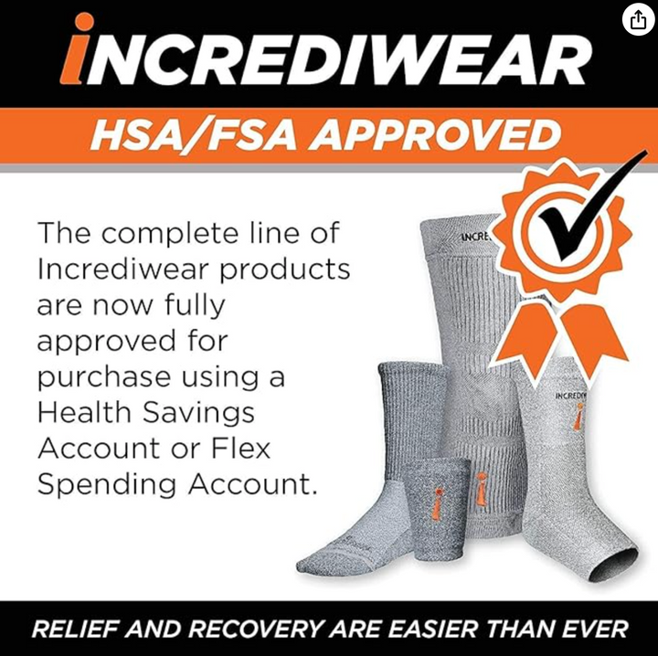 Incrediwear® Calf Sleeve - TS101Bf-1 Incrediwear® Calf Sleeve - S/M by Supply Physical Therapy Calf, Incrediwear, Orthopedic Supplies