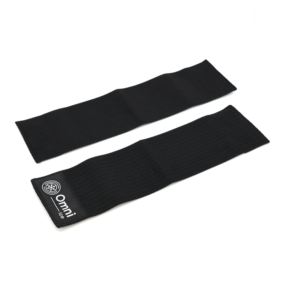 15 Inch Universal Cold Therapy Compression Straps (2 Pack) by Omni Ice