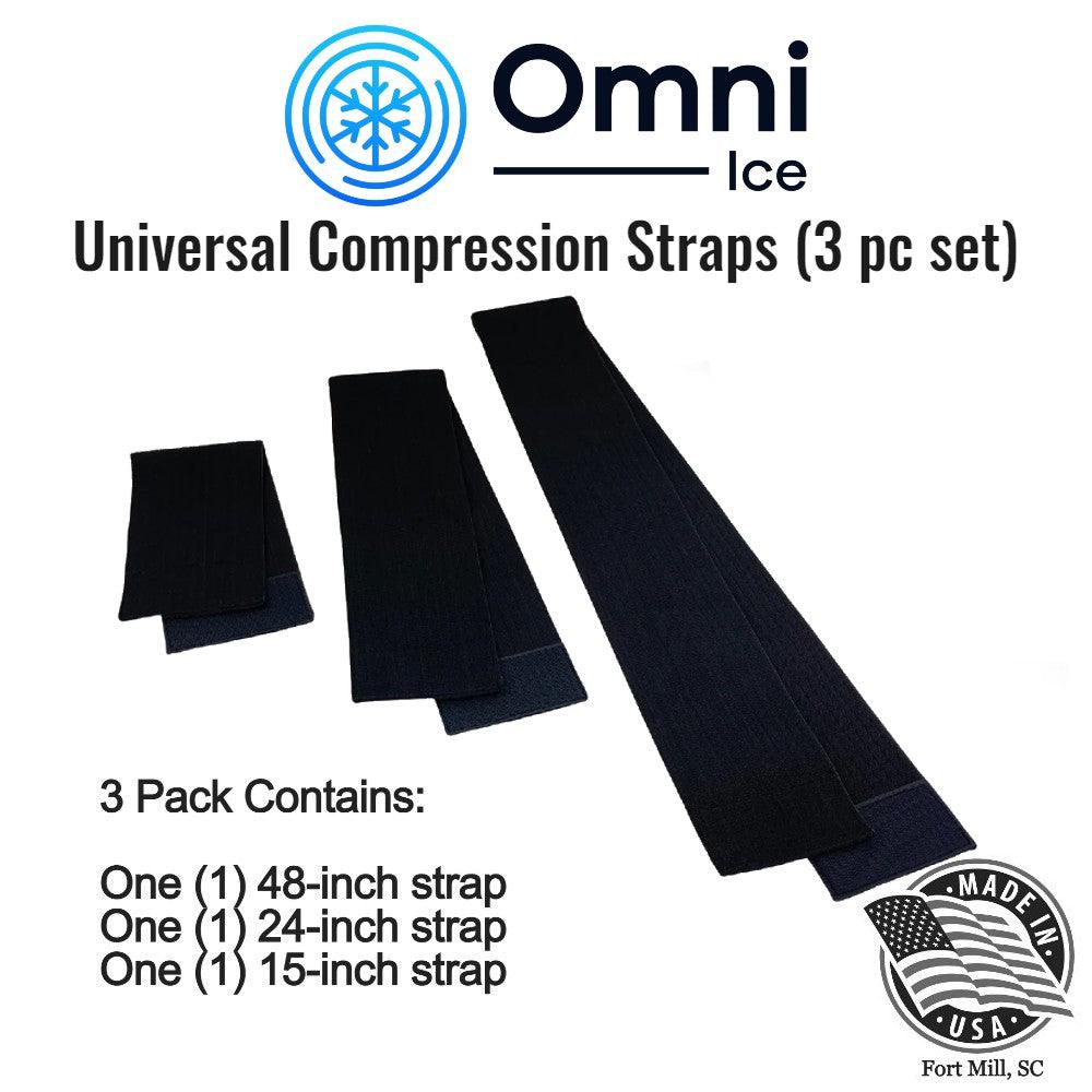 Omni Ice Universal Cold Therapy Velcro Straps (3 Pack) - SPT1000 Omni Ice Universal Cold Therapy Velcro Straps (3 Pack) - undefined by Supply Physical Therapy Accessories, Accessory, Aircast Accessories, Best Seller, Breg, Breg Accessories, Breg Wave Accessories, Classic3 Accessories, Clear3 Accessories, Compression Straps, DonJoy, Ossur, Replacement, Straps, Wraps
