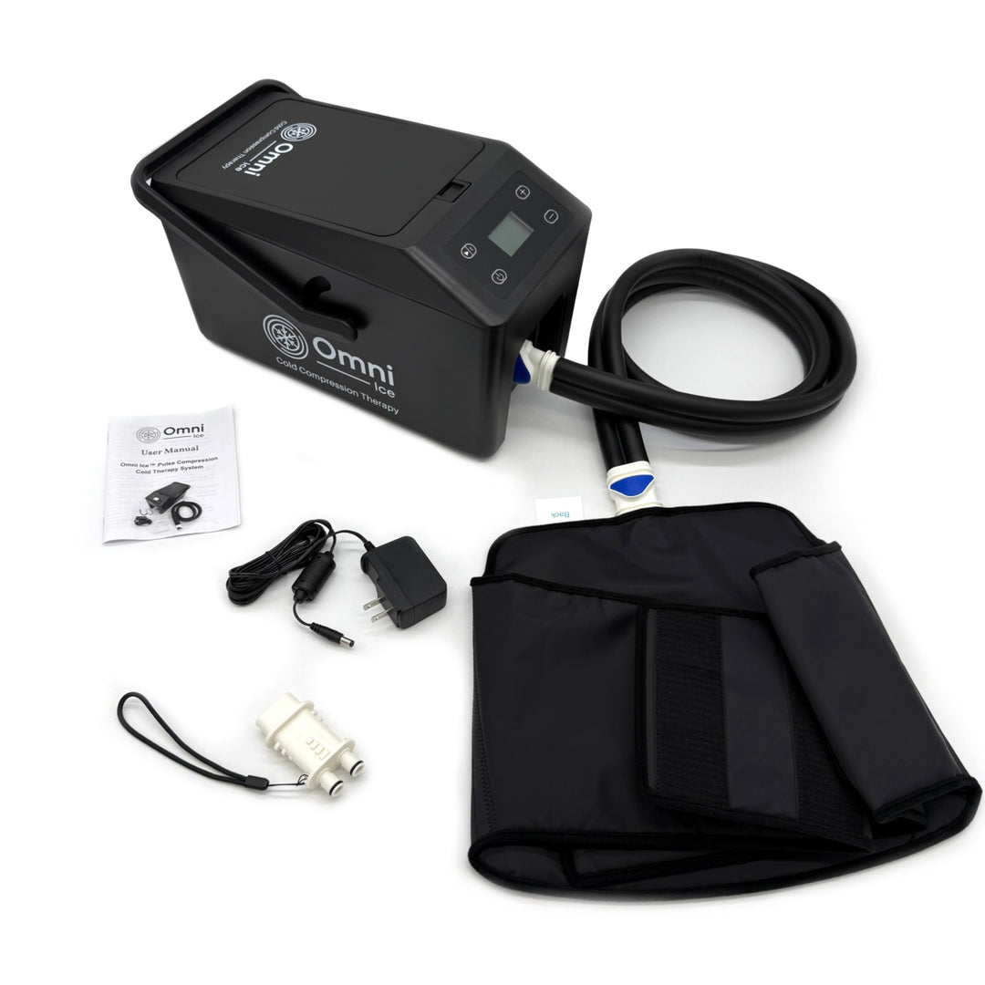 Omni Ice™ Pulse Compression Cold Therapy Cooler & Pad - OI-0006-0002 Omni Ice™ Pulse Compression Cold Therapy Cooler & Pad - Omni Ice™ Pulse Compression Cooler & Back/Hip Pad by Supply Physical Therapy Breg Polar Care Wave, Cold Compression, Cold Therapy Units, ColdCompression, Cooler, Kineticold, Omni Ice, Wave