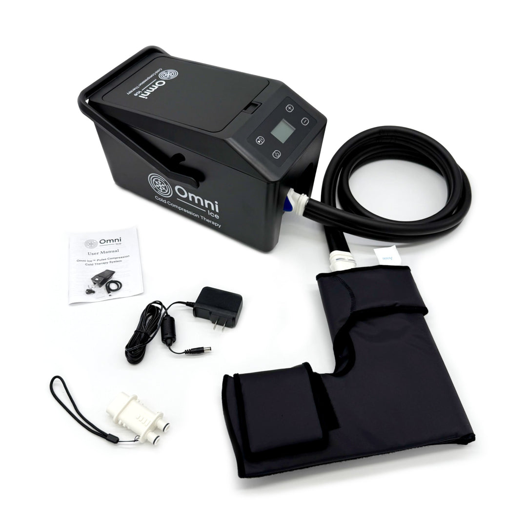 Omni Ice™ Pulse Compression Cold Therapy Cooler & Pad - OI-0005-0002 Omni Ice™ Pulse Compression Cold Therapy Cooler & Pad - Omni Ice™ Pulse Compression Cooler & Ankle Pad by Supply Physical Therapy Breg Polar Care Wave, Cold Compression, Cold Therapy Units, ColdCompression, Cooler, Kineticold, Omni Ice, Wave