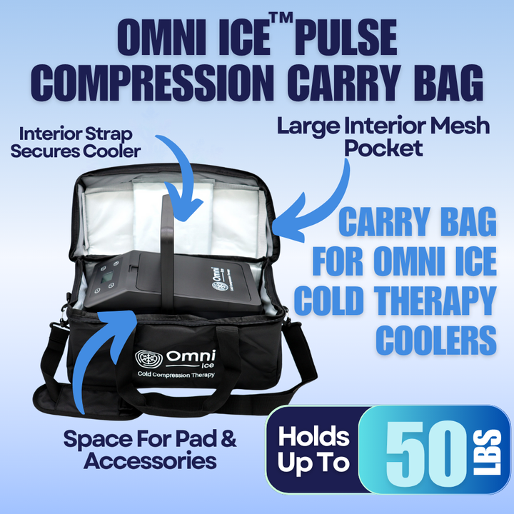 Omni Ice™ Pulse Compression Cold Therapy Pads & Accessories - OI-1003 Omni Ice™ Pulse Compression Cold Therapy Pads & Accessories - Omni Ice™ Knee Pad by Supply Physical Therapy Accessories,ColdCompression,Kineticold