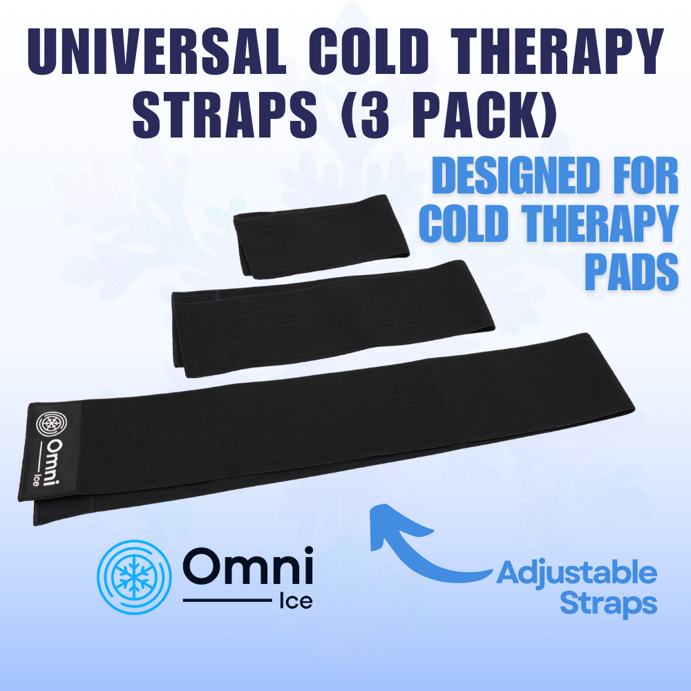 Omni Ice™ Universal Cold Therapy Velcro Straps (3 Pack) - SPT1000 Omni Ice™ Universal Cold Therapy Velcro Straps (3 Pack) - Black by Supply Physical Therapy Accessories, Accessory, Aircast Accessories, Best Seller, Breg, Breg Accessories, Breg Wave Accessories, Classic3 Accessories, Clear3, Clear3 Accessories, Compression Straps, DonJoy, Kodiak, Kodiak Accessories, Ossur, Replacement, Straps, Wraps
