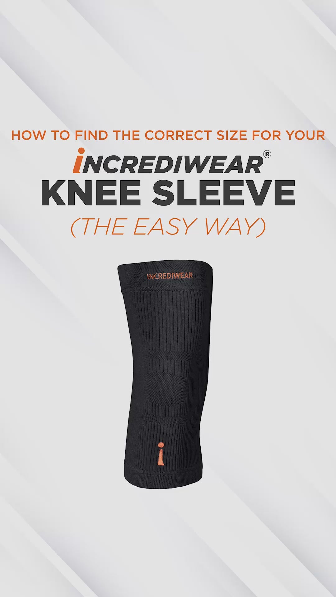 Incrediwear® Knee Support Sleeve Brace