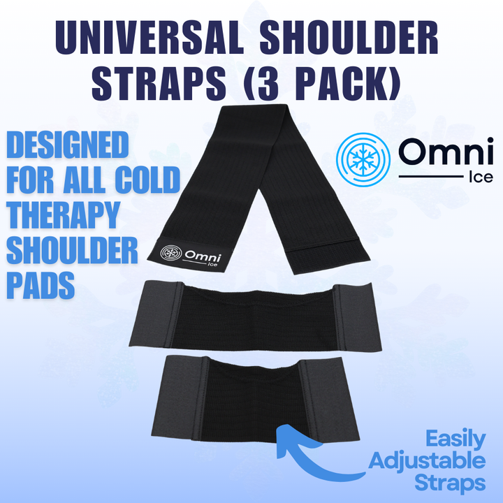 Universal Replacement Shoulder Straps (3 pcs) by Omni Ice™ - OI-CS3 Universal Replacement Shoulder Straps (3 pcs) by Omni Ice™ - Black by Supply Physical Therapy Accessories, Accessory, Aircast Accessories, Best Seller, Breg, Breg Accessories, Breg Wave Accessories, Classic3 Accessories, Clear3, Clear3 Accessories, Compression Straps, DonJoy, Kodiak, Kodiak Accessories, Ossur, Replacement, Shoulder, Straps, Wraps