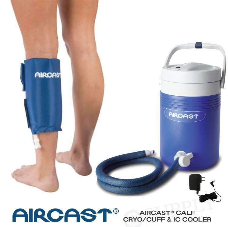 Aircast® Calf Cryo Cuff & IC Cooler - 51A-13C01 Aircast® Calf Cryo Cuff & IC Cooler - undefined by Supply Physical Therapy Aircast, Calf, CryoCuffMain