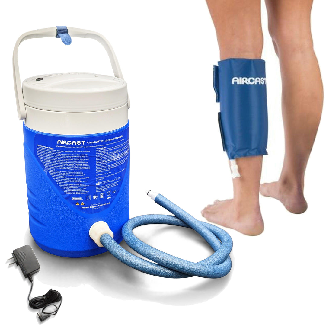 Aircast® Calf Cryo Cuff & IC Cooler - 51A-13C01 Aircast® Calf Cryo Cuff & IC Cooler - undefined by Supply Physical Therapy Aircast, Calf, CryoCuffMain