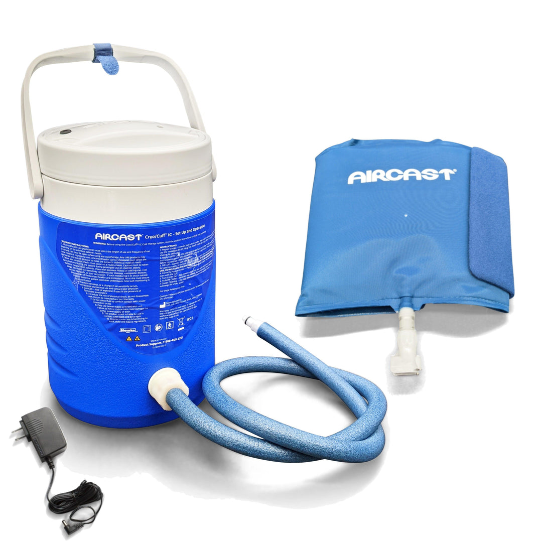 Aircast® Calf Cryo Cuff & IC Cooler - 51A-13C01 Aircast® Calf Cryo Cuff & IC Cooler - Aircast® IC Cooler & One (1) Calf Cryo Cuff by Supply Physical Therapy Aircast, Calf, CryoCuffMain