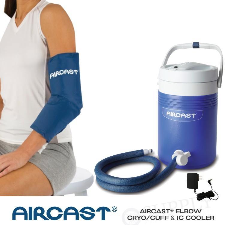 Aircast® Elbow Cryo Cuff & IC Cooler - 51A-15A01 Aircast® Elbow Cryo Cuff & IC Cooler - Aircast® Elbow Cryo Cuff by Supply Physical Therapy Aircast, Cold Therapy Units, Elbow